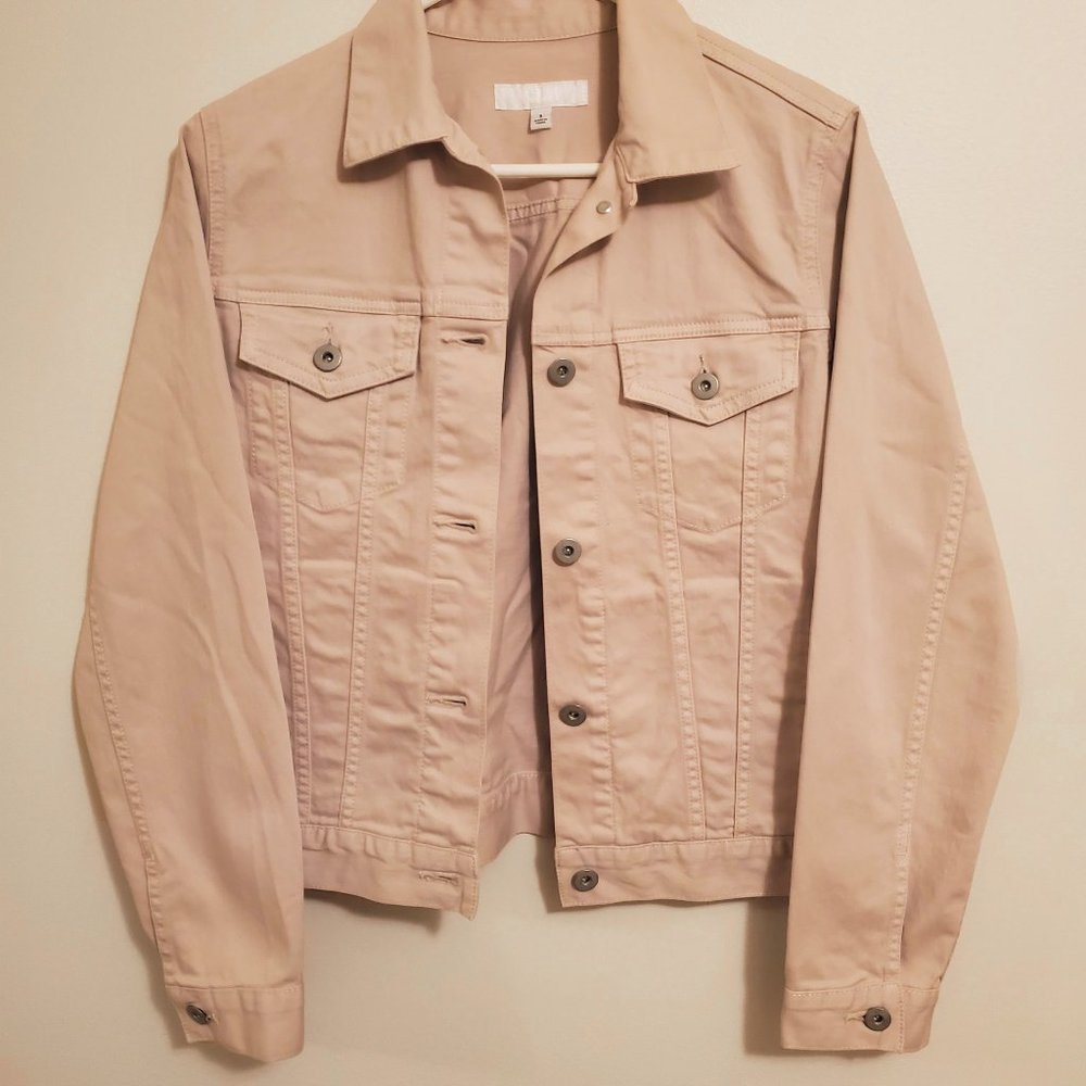 Uniqlo Pink Jean Jacket